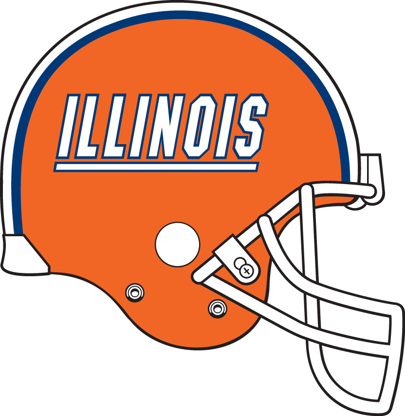 Illinois Fighting Illini 2005-2012 Helmet Logo t shirts iron on transfers
